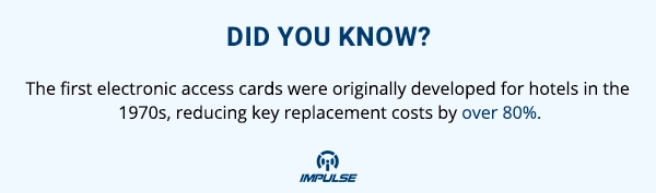 electronic access cards