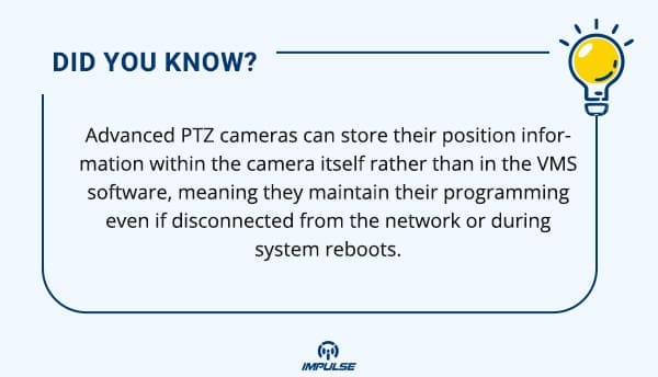 PTZ cameras