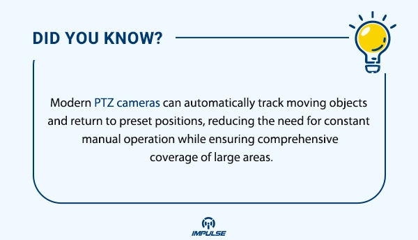 Modern PTZ cameras